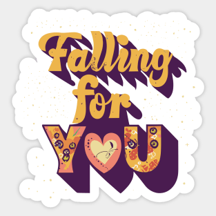 Falling in love Sticker